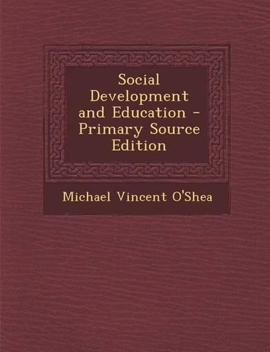 Social Development and Education