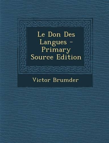 Le Don Des Langues