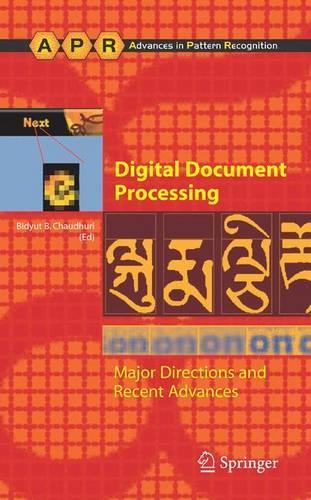 Digital Document Processing: Major Directions and Recent Advances(Advances in Computer Vision and Pattern Recognition)