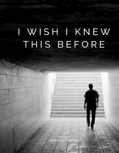 I Wish I knew This Before