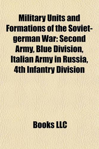 Military Units and Formations of the Soviet-German War