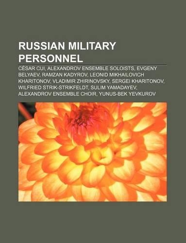 Russian Military Personnel