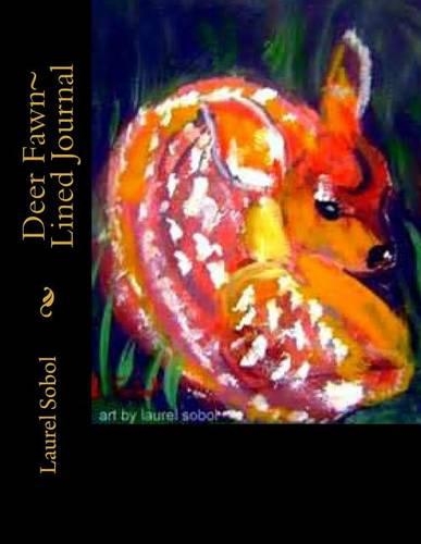 Deer Fawn Lined Journal