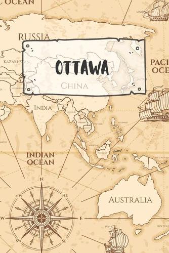 Ottawa: Ruled Travel Diary Notebook or Journey Journal - Lined Trip Pocketbook for Men and Women with Lines