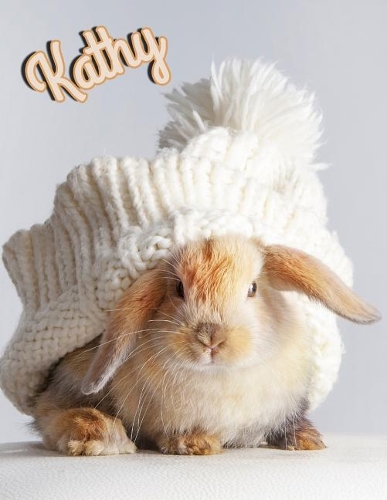 Kathy: Personalized Discreet Internet Website Password Organizer, Large Print Book, 8 1/2" X 11"