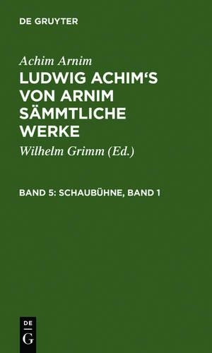 Schaubühne, Band 1: (German)