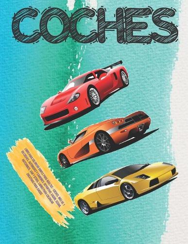 Libro para colorear simple para adultos - Coches. Más de 100 coches, autobuses y camiones