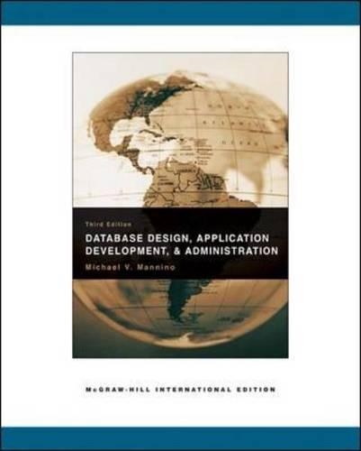 Database Design, Application Development, and Administration