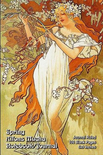 Spring - Alfons Mucha - Notebook/Journal