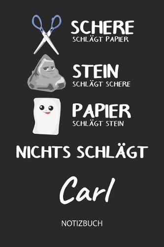 Nichts schlägt - Carl - Notizbuch