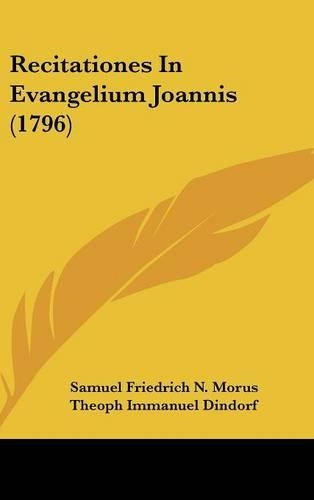 Recitationes in Evangelium Joannis (1796)