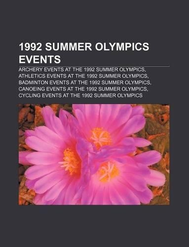 1992 Summer Olympics Events