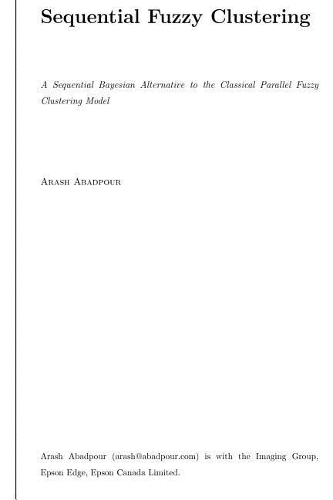 Sequential Bayesian Alternative to the Classical Parallel Fuzzy Clustering Model