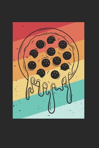 Pizza Notizbuch: Pizza Notizbuch für Liebhaber / Notizheft / Notizblock A5 (6x9in) Dotted Notebook / Punkteraster / 120 gepunktete Seiten