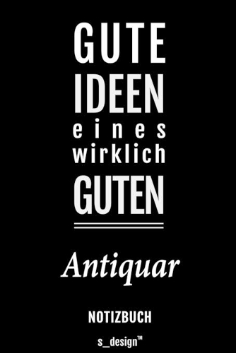 Notizbuch für Antiquare / Antiquar
