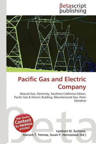 Pacific Gas and Electric Company: (English)
