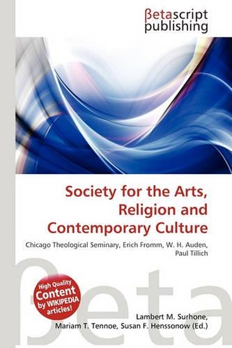 Society for the Arts, Religion and Contemporary Culture: (English)