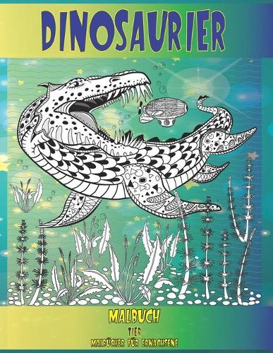 Malbuch - Malbücher für Erwachsene - Tier - Dinosaurier