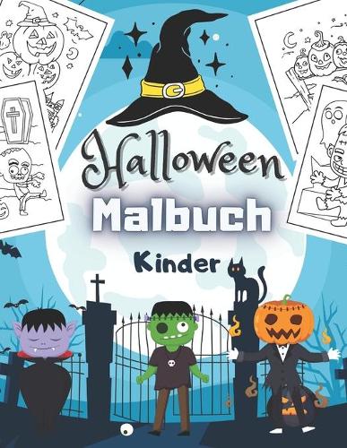 Halloween Malbuch Kinder
