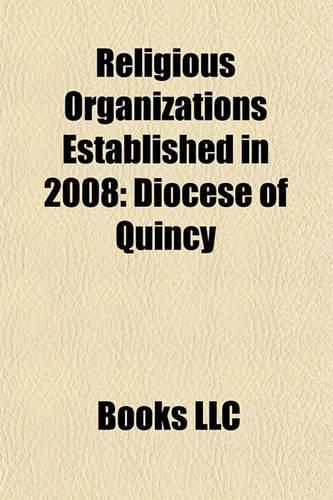 Religious Organizations Established in 2008