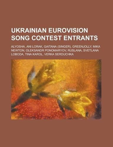 Ukrainian Eurovision Song Contest Entrants