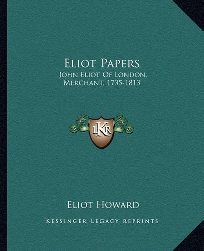 Eliot Papers