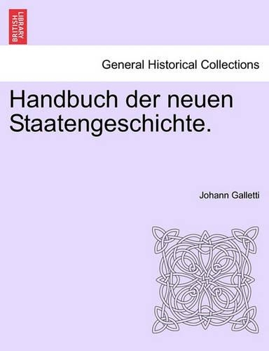Handbuch Der Neuen Staatengeschichte.: (English)