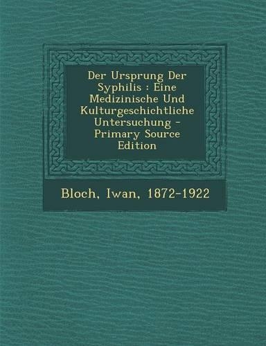 Der Ursprung Der Syphilis