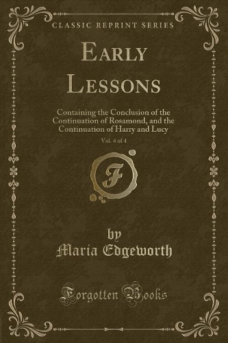 Early Lessons, Vol. 4 of 4