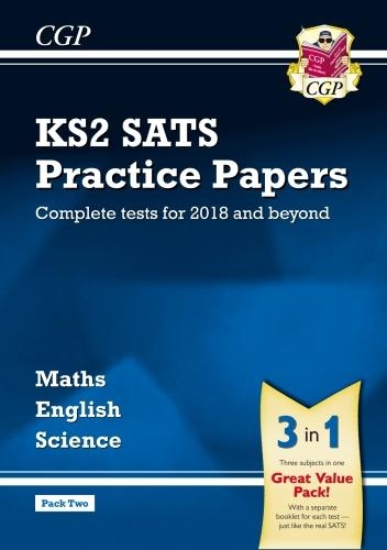 KS2 Complete SATS Practice Papers Pack: Science, Maths & English (for the 2018 tests) - Pack 2