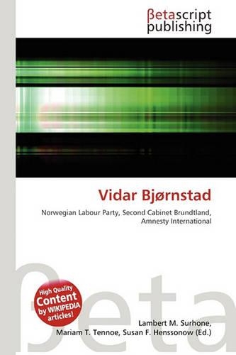 Vidar Bjornstad