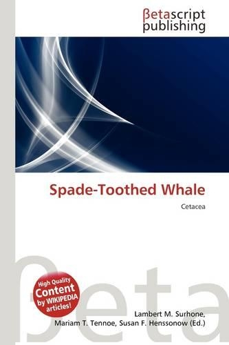 Spade-Toothed Whale