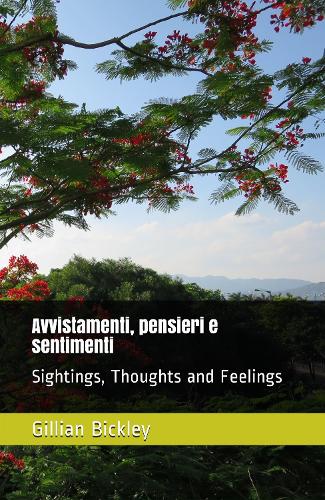 Avvistamenti, pensieri e sentimenti: Collezione de poesie scelte 1972-2015. Sightings, thoughts and Feelings; Selected Collected Poems 1972-2015