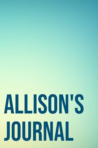 Allison's Journal