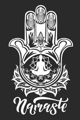 Hand of Fatima: Blank Lined Journal for Yoga Lovers