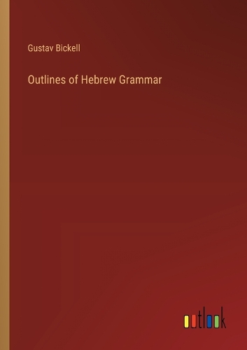 Outlines of Hebrew Grammar