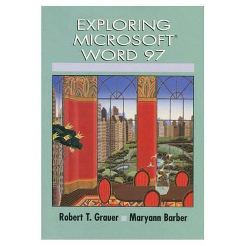 Exploring Microsoft Word 97
