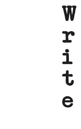 Write: Glossy Book Style Dotted Grid Journal