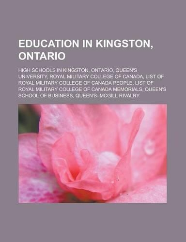 Education in Kingston, Ontario