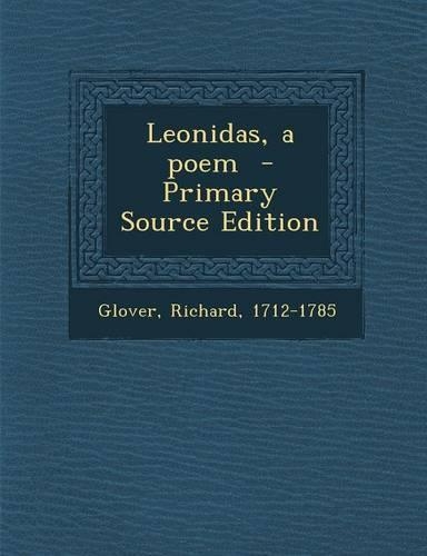 Leonidas, a Poem
