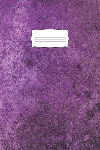 Spell Book Grimoire BLANK - Create and Record Your Own Spells: Purple Vintage Effect Book of Shadows - great gift idea for witch, wiccan or druid.