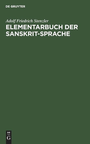 Elementarbuch Der Sanskrit-Sprache