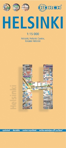 Helsinki, Borch Map: Helsinki, Helsinki Centre, Greater Helsinki(Borch Map)