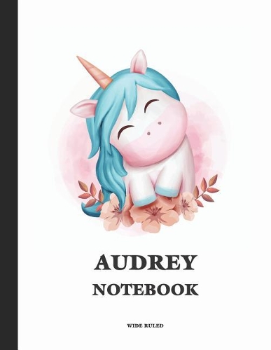 Audrey Wide Ruled Notebook