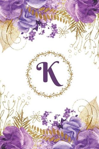 Plan on It Undated 12 Month Weekly Calendar Planner - Personalized Letter K