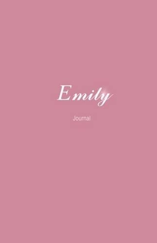 Emily Journal: New Baby Girl Gift Personalized Notebook Diary(English)