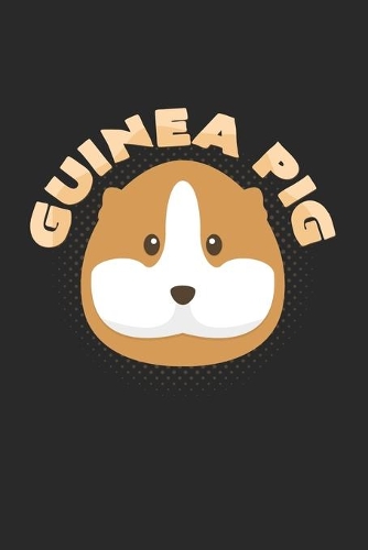 guinea pig: 6x9 Guinea Pig - lined - ruled paper - notebook - notes