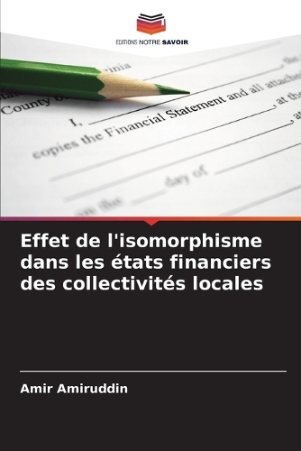 Effet de l'isomorphisme dans les états financiers des collectivités locales