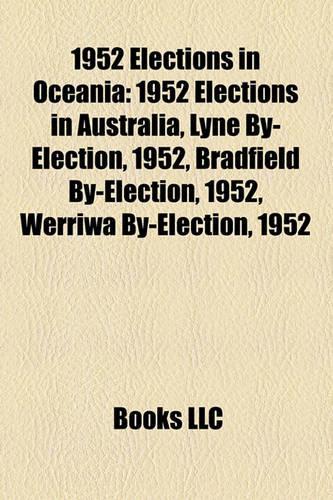 1952 Elections in Oceania
