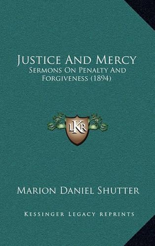 Justice and Mercy